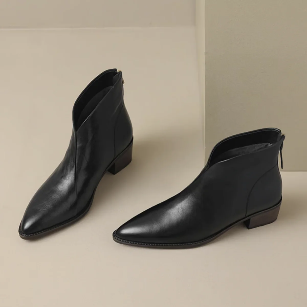 FABRIZIA - EVERYDAY LEATHER BOOTS