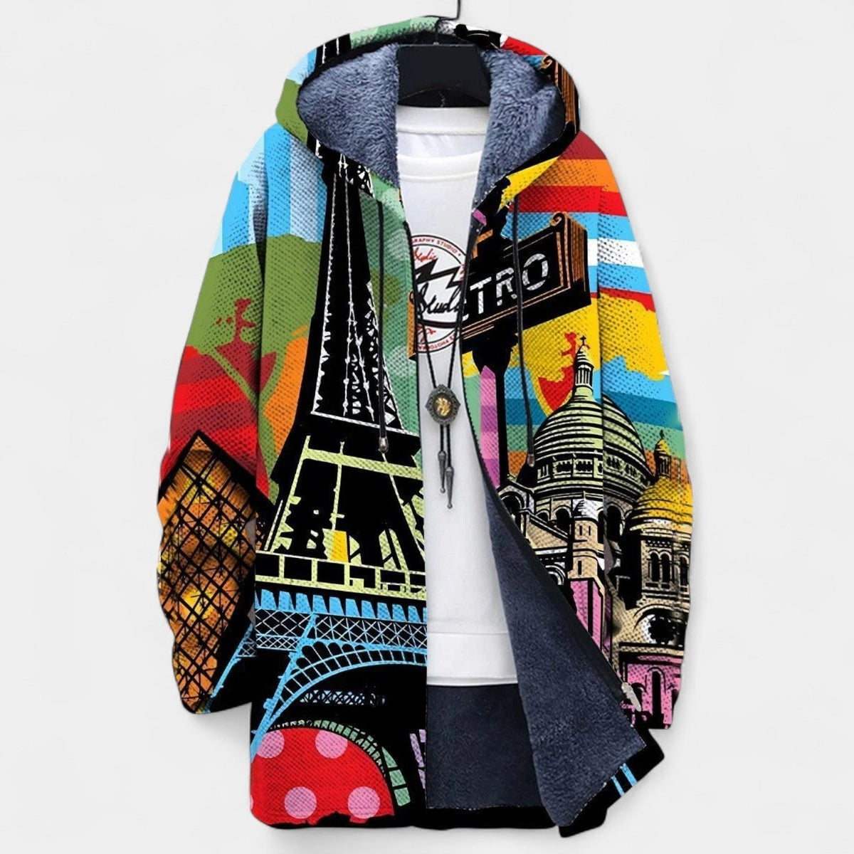 ALEXANDRA - LUXURY ART-INSPIRED CARDIGAN
