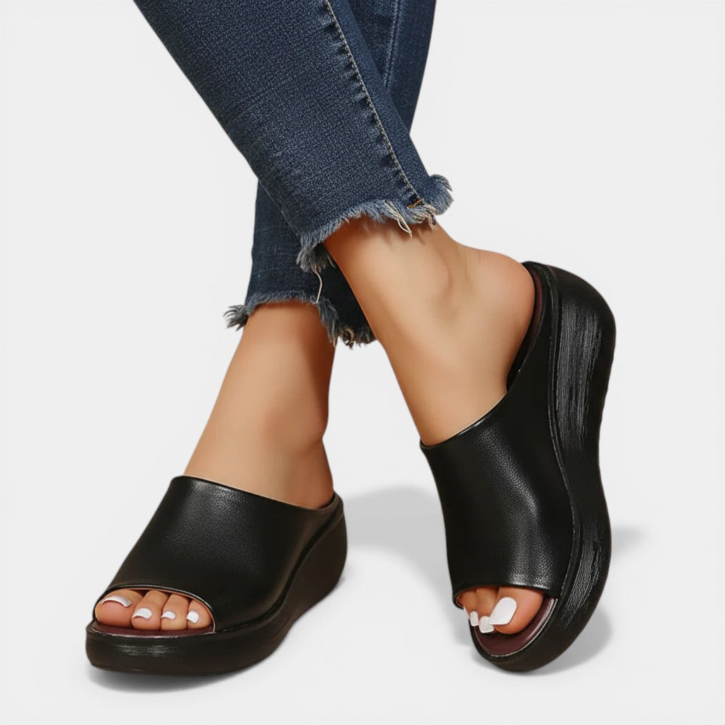 ELSIE™ - ORTHOPEDIC PLATFORM SANDALS