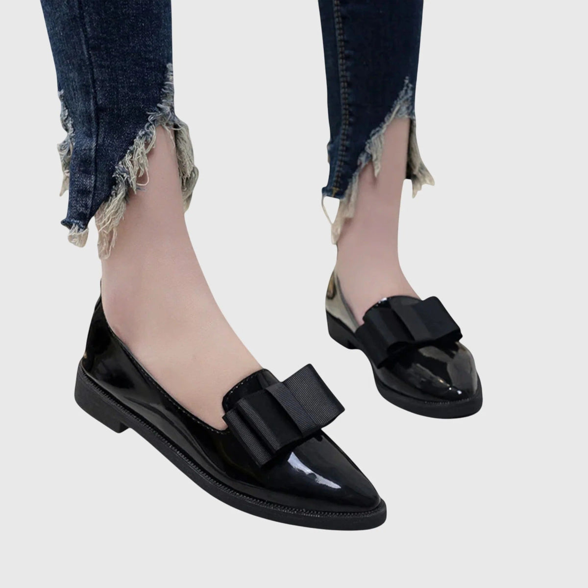 INDIYAH™ - ELEGANT PATENT LEATHER LOAFERS