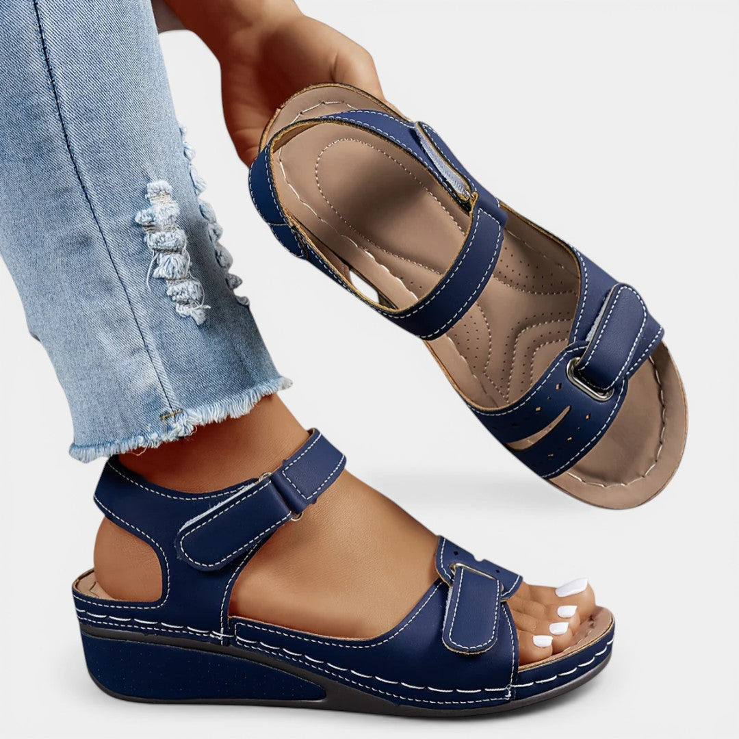 BETHY™ - OPEN-TOE LEATHER COMFORT SANDALS
