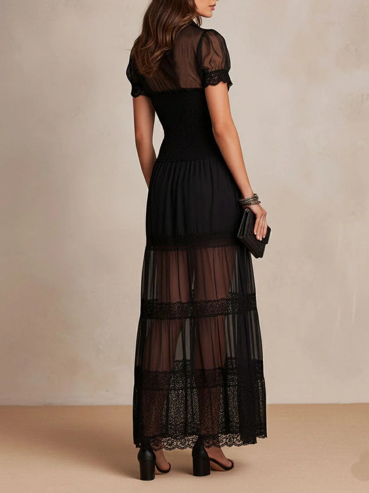 GILLIAN™ - ELEGANT SHEER MAXI DRESS