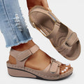 NIRA™ - OPEN-TOE LEATHER COMFORT SANDALS