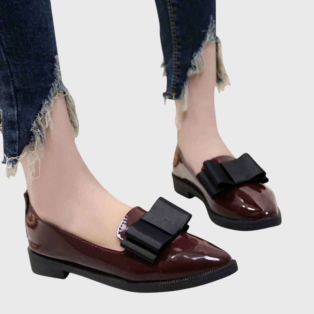 INDIYAH™ - ELEGANT PATENT LEATHER LOAFERS