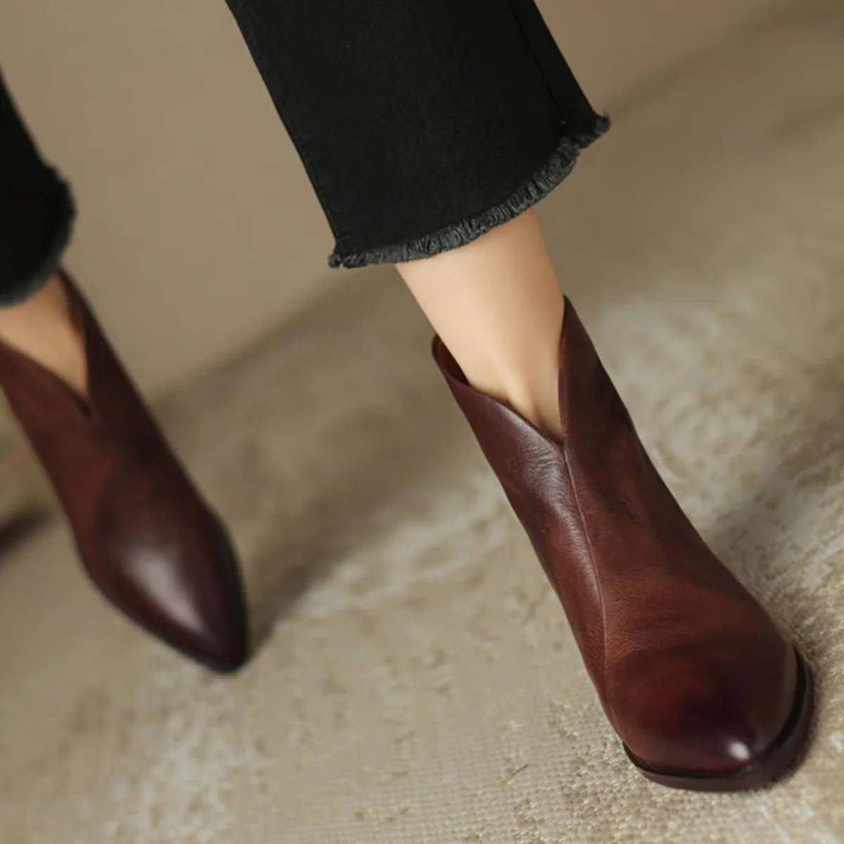 FABRIZIA - EVERYDAY LEATHER BOOTS