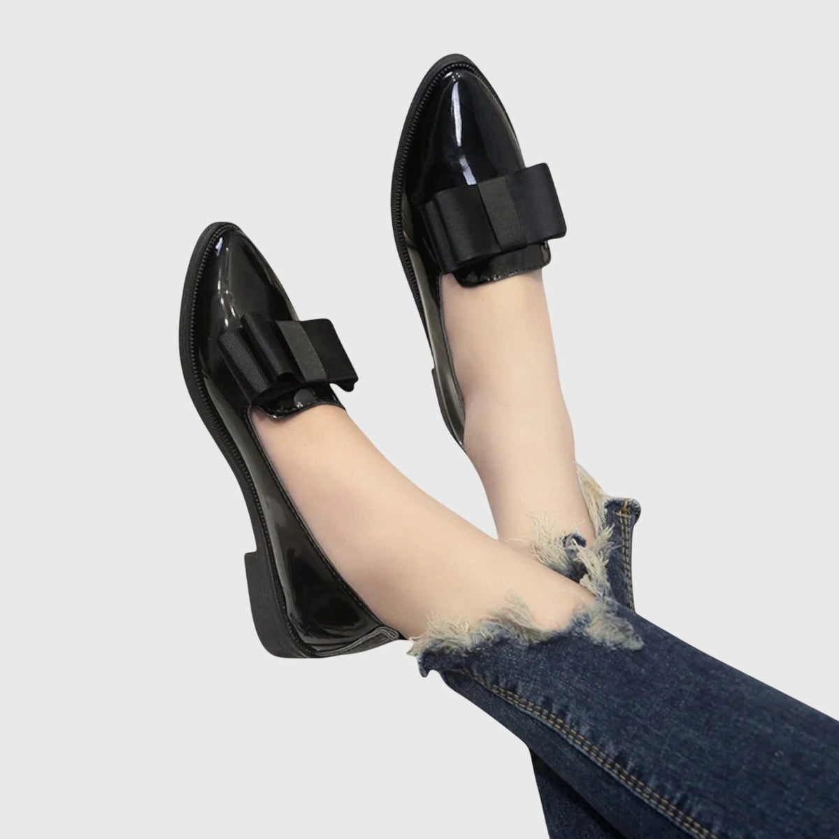 INDIYAH™ - ELEGANT PATENT LEATHER LOAFERS