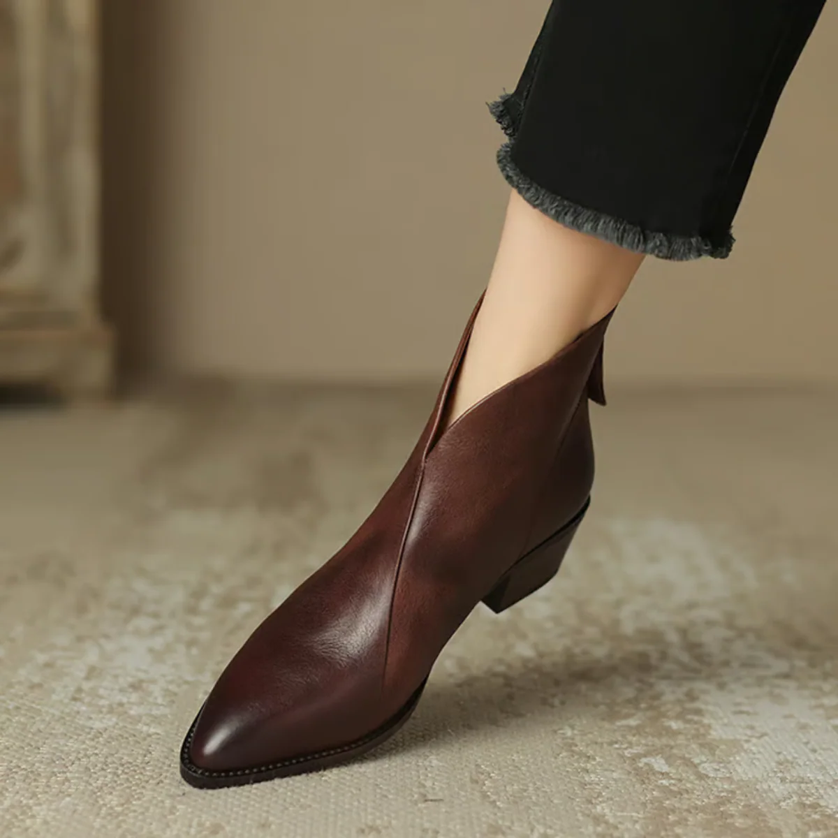FABRIZIA - EVERYDAY LEATHER BOOTS