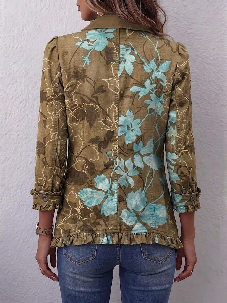 SUNDARA™ - BOHO VINTAGE FLORAL JACKET