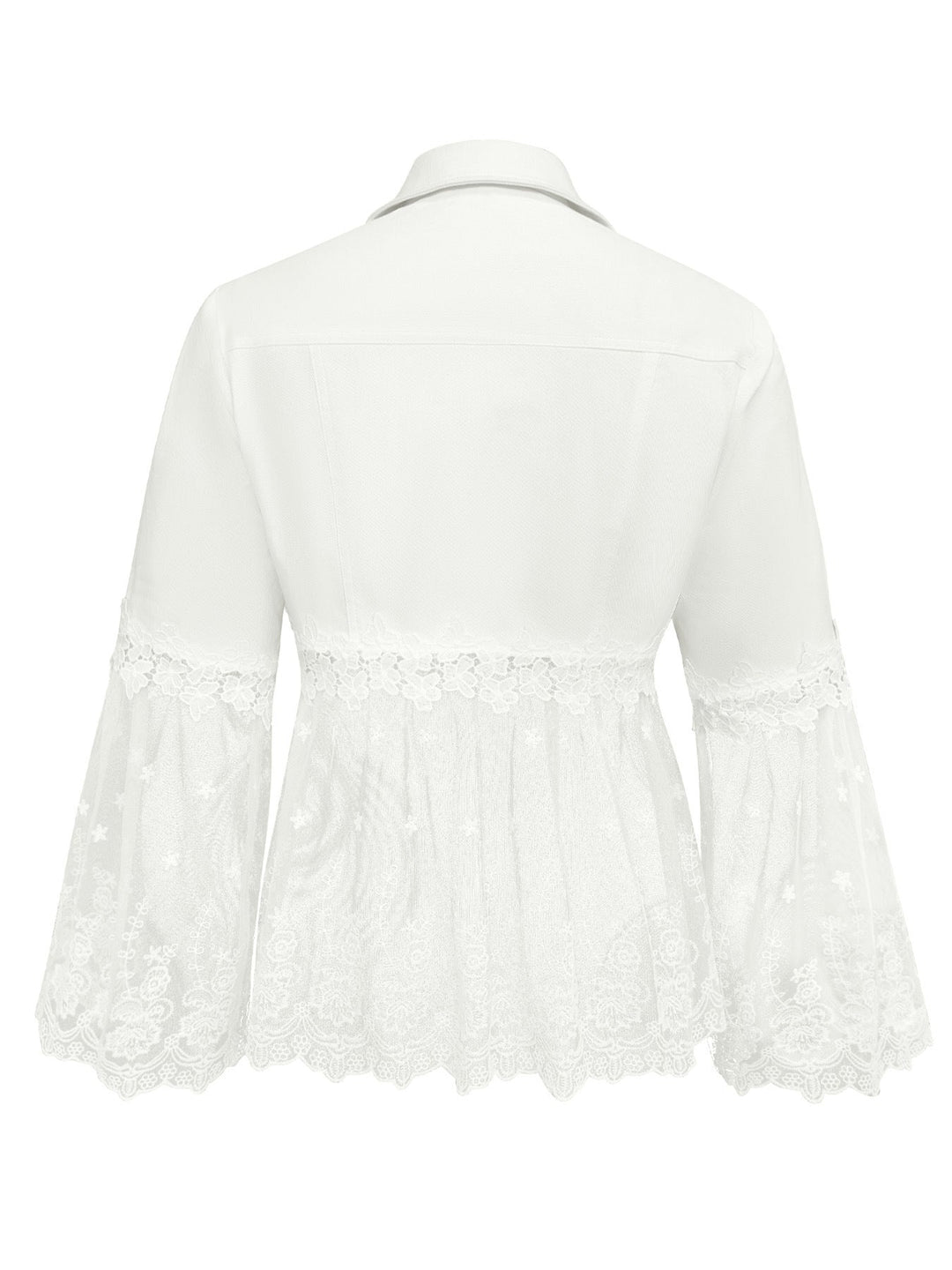 SUNNELACE™ - ELEGANT LACE-PANEL JACKET