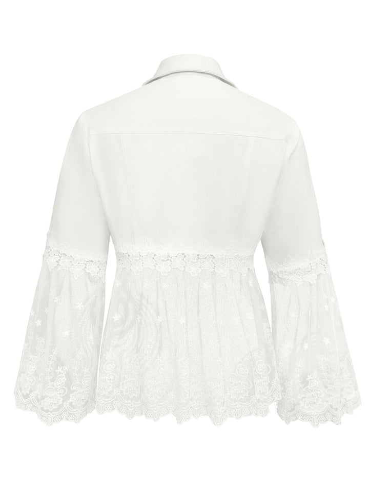 SUNNELACE™ - ELEGANT LACE-PANEL JACKET