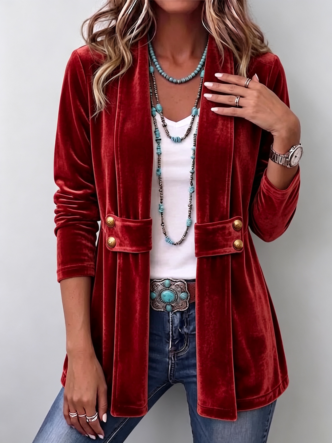HOLLIWELL™ - ELEGANT VINTAGE LAPEL JACKET