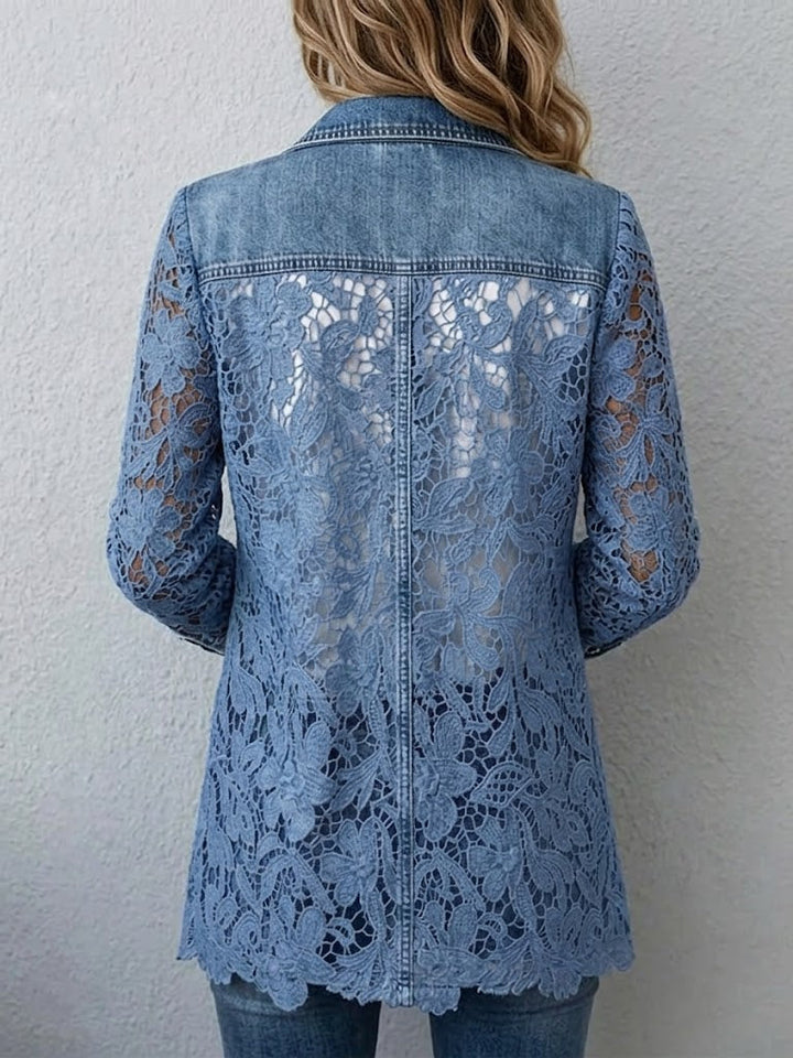 LACINDA™ - FLORAL LACE BLAZER JACKET