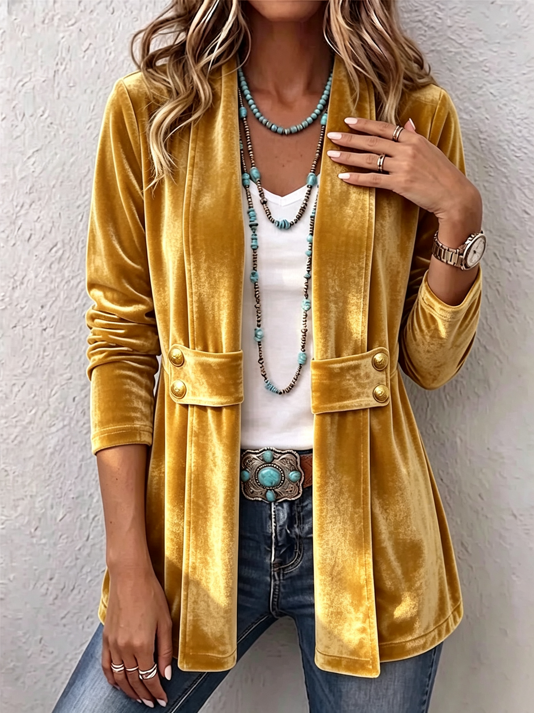 HOLLIWELL™ - ELEGANT VINTAGE LAPEL JACKET