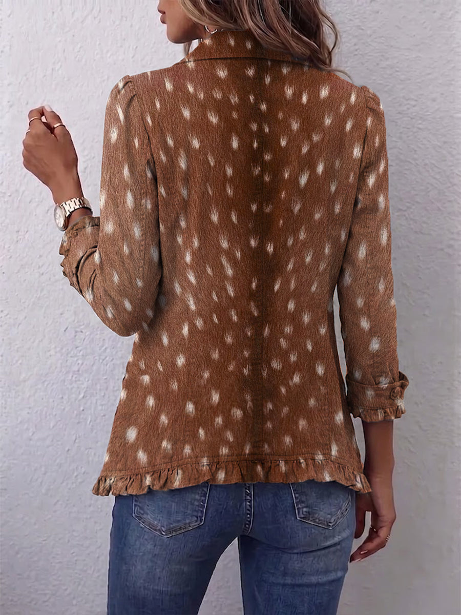 NOLINDA™ - ELEGANT BOHEMIAN RUFFLED JACKET