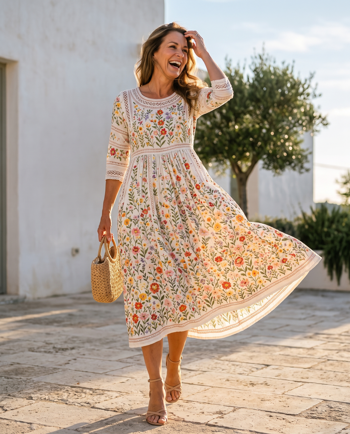 NELLIE™ - ELEGANT WEEKEND MIDI DRESS